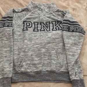 [Victoria’s Secret] VS Pink Varsity Quarter Zip